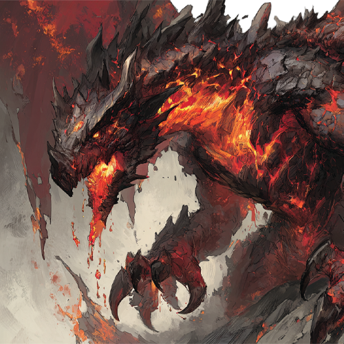 Volcanic Dragon: Molten Scourge